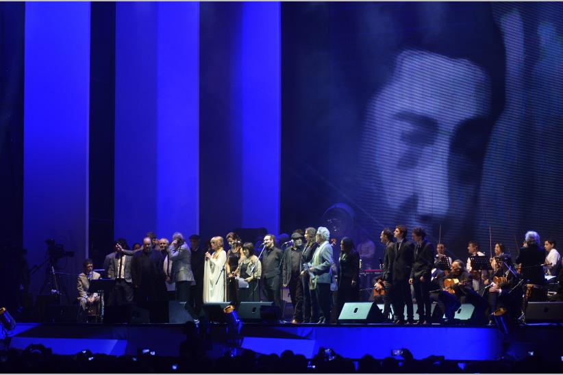 Homenaje a Alfredo Zitarrosa. Estadio Centenario 