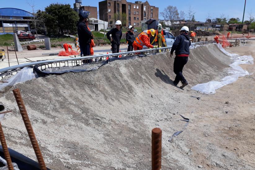 Avance de obra del Ecoparque Idea Vilariño