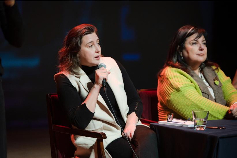 Evento por una cultura libre de violencia de género en el teatro Solís