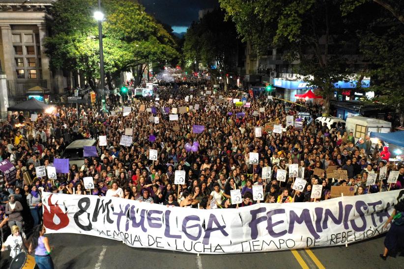 Marcha día internacional de la mujer