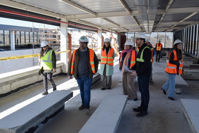 Intendente de Montevideo, Mauricio Zunino visita obras del Laboratorio de Bromatología