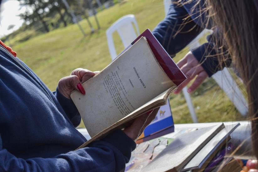 Celebración día del libro en el Parque Idea Vilariño