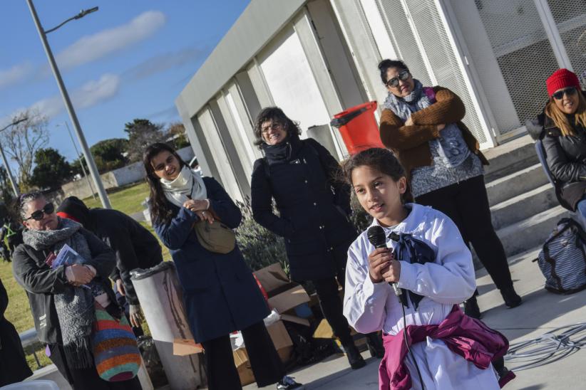 Celebración día del libro en el Parque Idea Vilariño