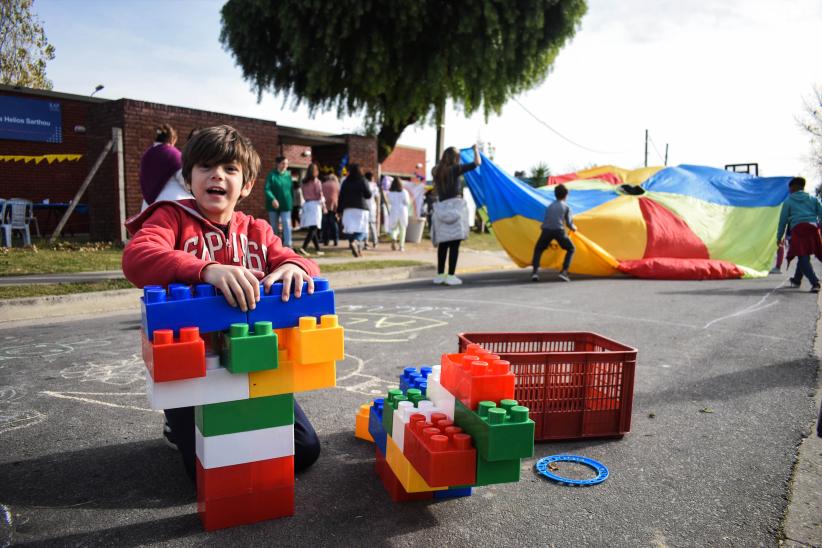 Peatonal barrial en barrio Conciliación