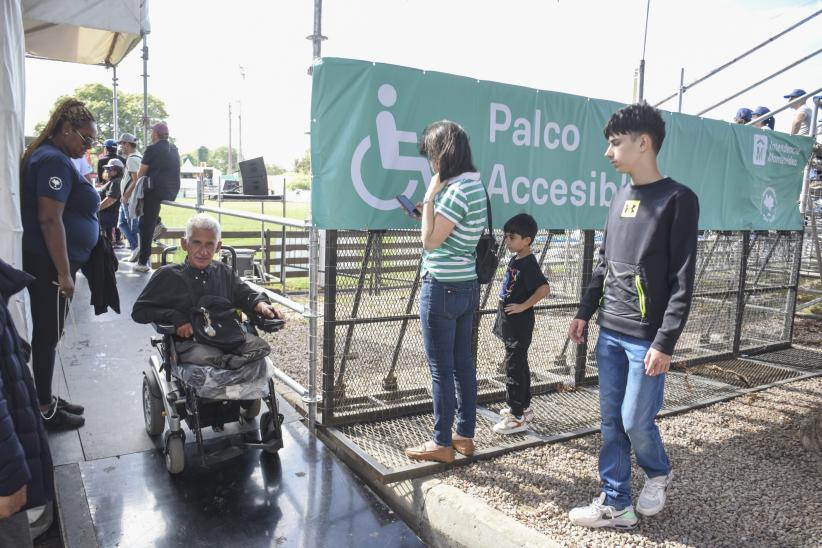 Palco accesible en Semana Criolla del Prado 2023