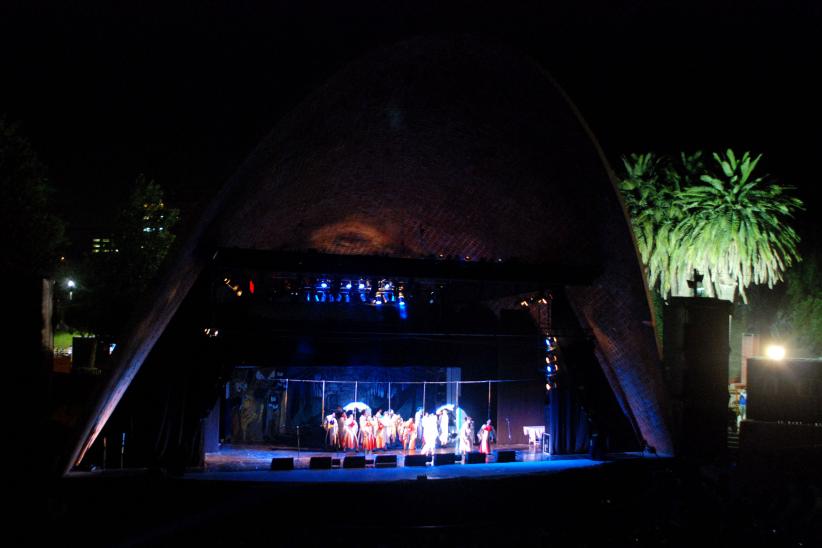 Concurso del Carnaval de las promesas. Teatro de Verano.