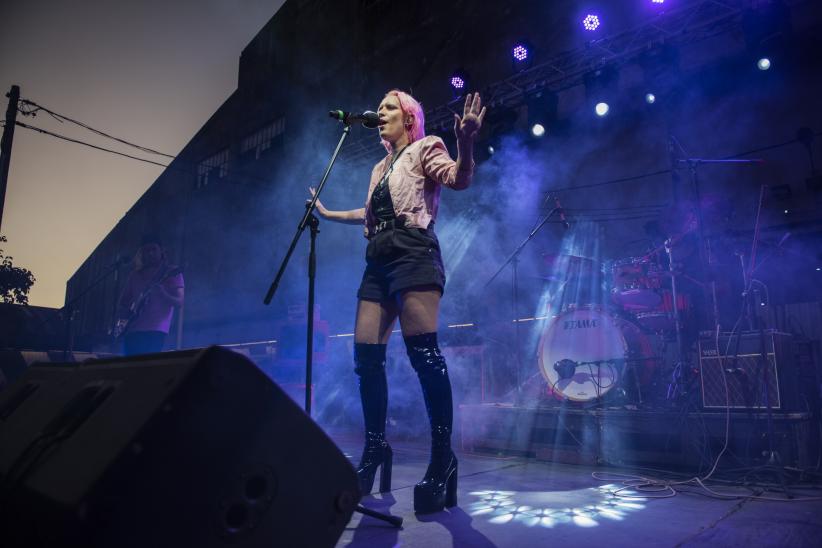 Camila Sapin, en el cierre de actividades del Modelo Abierto