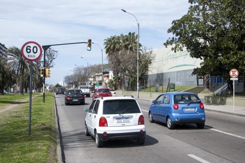 Señalización en Avenida Italia