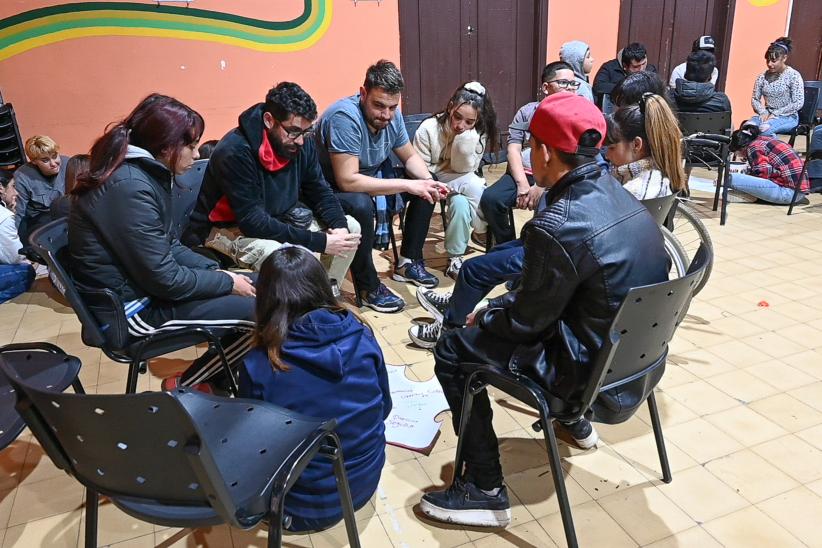 Cierre del curso de formación de promotores y promotoras de salud adolescente en Casavalle