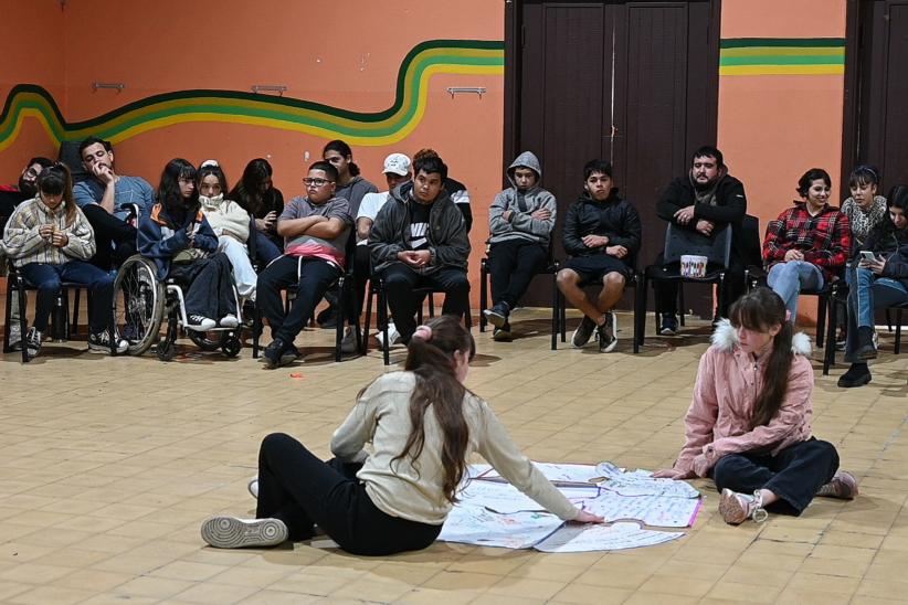 Cierre del curso de formación de promotores y promotoras de salud adolescente en Casavalle