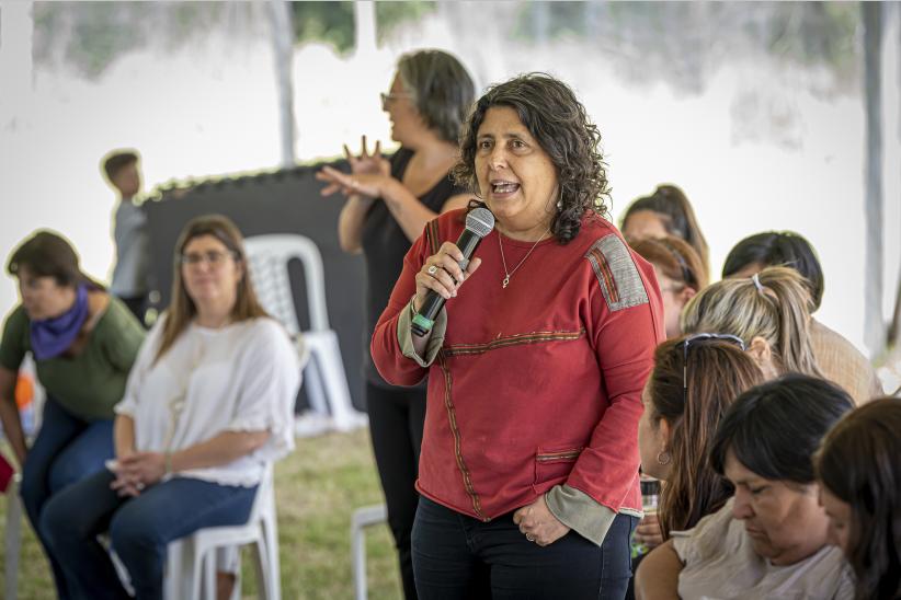 Encuentro de mujeres rurales en el Pagro 