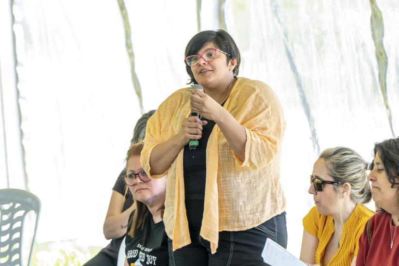 Encuentro de mujeres rurales en el Pagro 