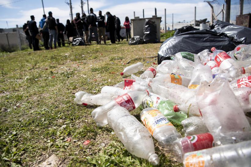 Programa de reciclaje realizado por personas privadas de libertad.