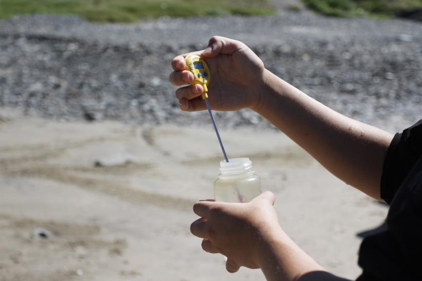 Monitoreo de calidad del agua en playas