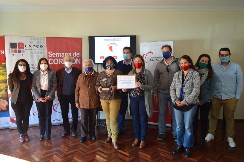 Reconocimiento al sitio de enseñanza de resucitación cardíaca de la IM