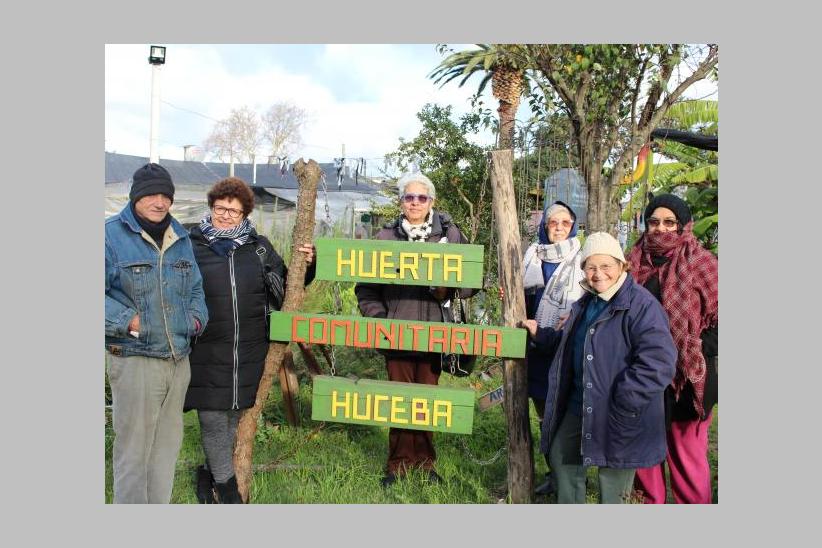 Huerta Comunitaria en el Centro de Barrio Peñarol.