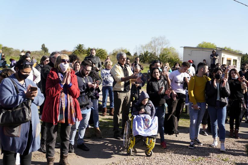 Inauguración de salón en Parque de los Fogones