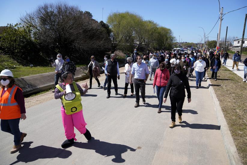 Inauguración y recorrida por obras del proyecto La Paloma