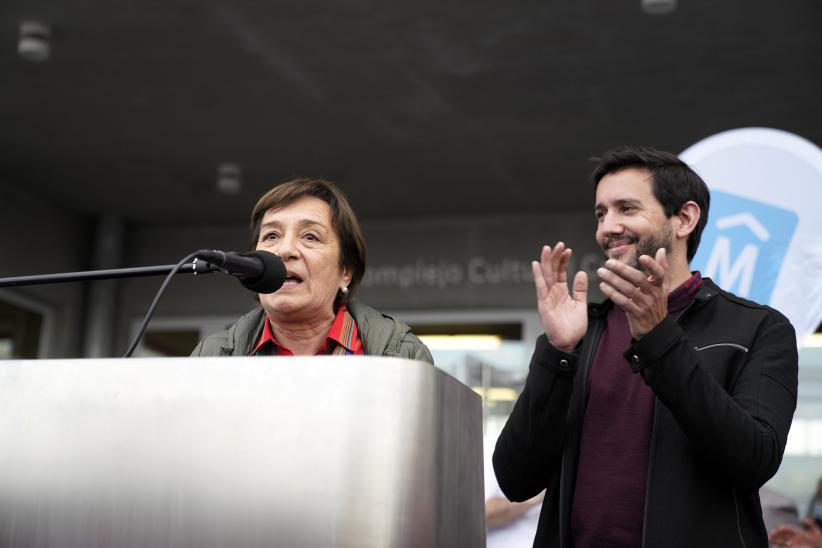 Inauguración del Complejo Crece Flor de Maroñas