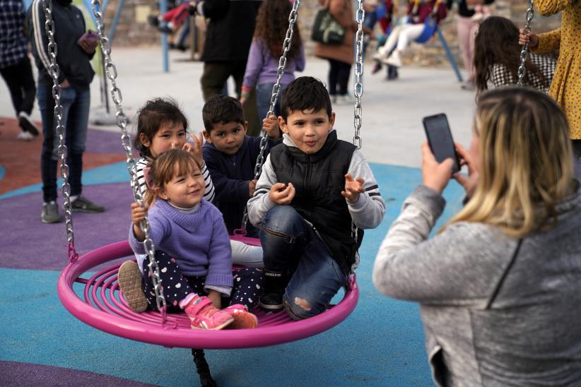 Inauguración de la Plaza de Palos