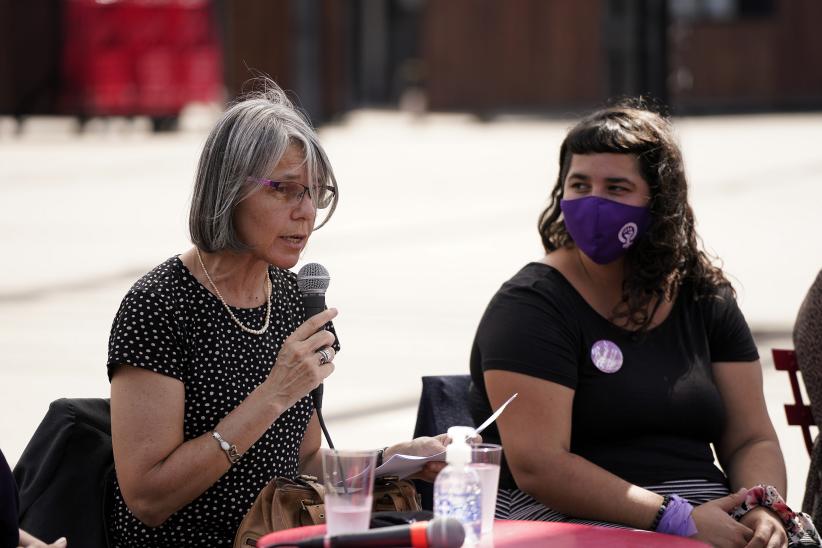 Conmemoración del Día Internacional de la Mujer Trabajadora en Las Pioneras