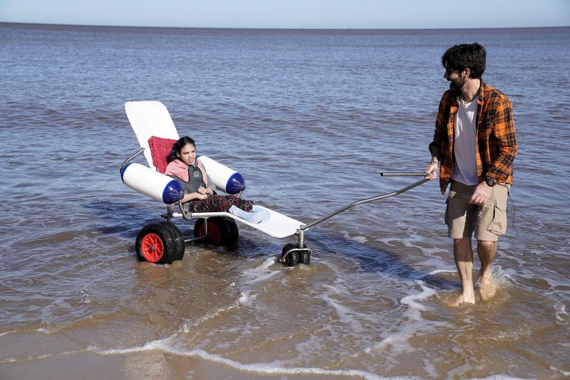 Inauguración de acceso inclusivo a Playa Pocitos