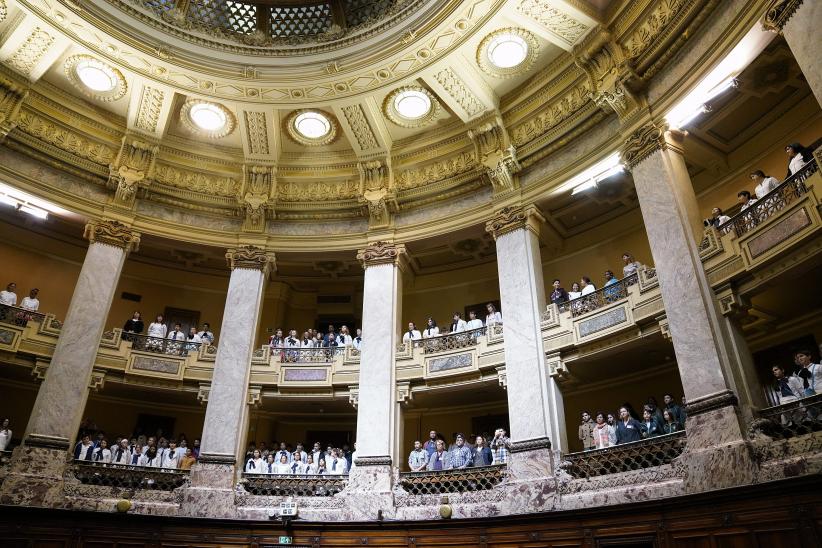 Apertura del Parlamento de Niñas, Niños y Adolescentes