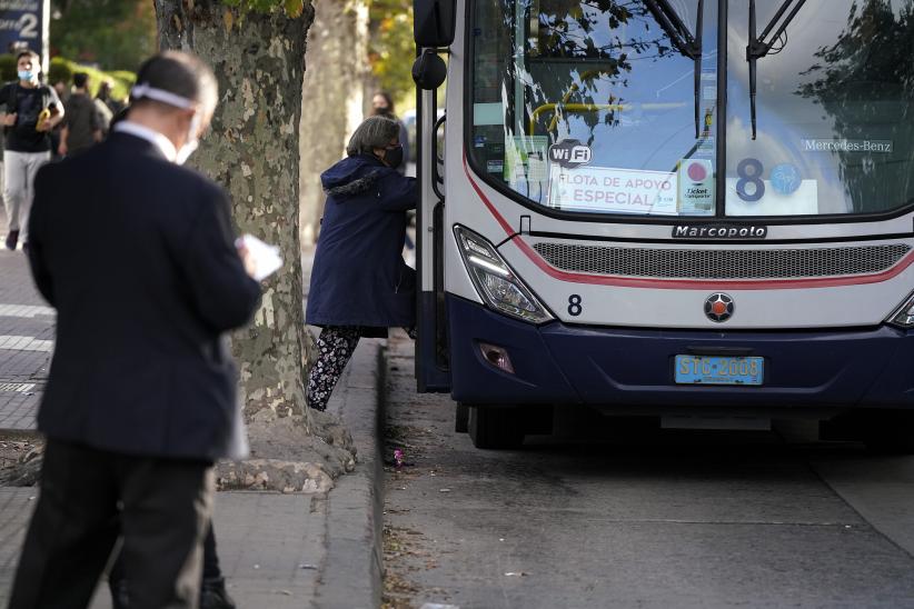 Ómnibus de la flota de apoyo al STM