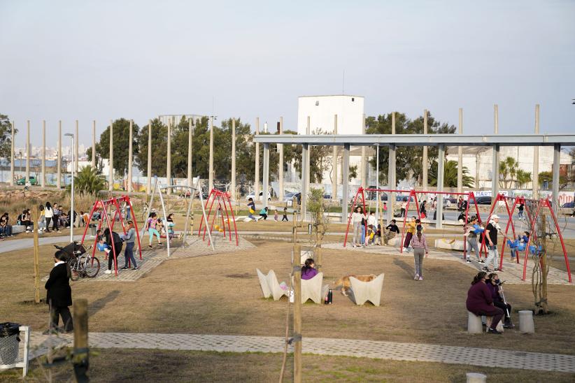 Inauguración del Parque Débora Céspedes