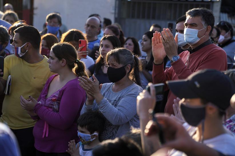 Inauguración de línea 155 en barrio Nueva España