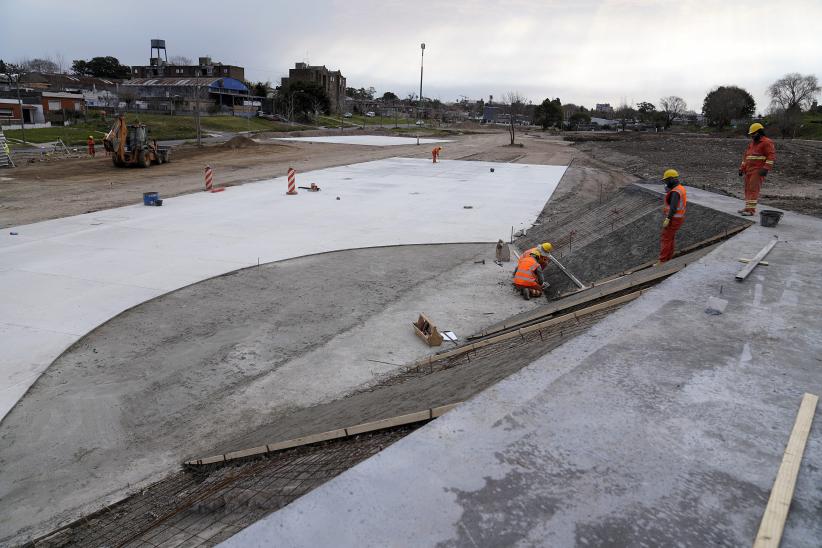 Avance de obra del Ecoparque Idea Vilariño