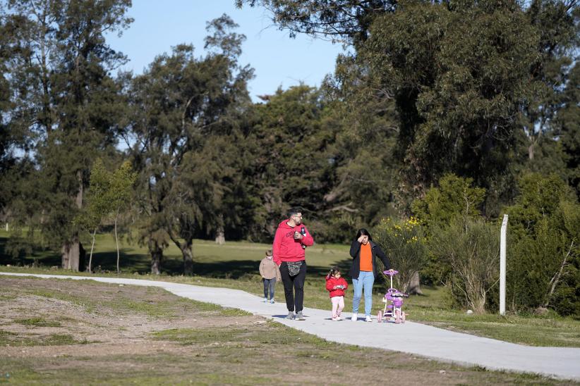 Inauguración de obras en parque Deportivo y Recreativo Siete Hectáreas 