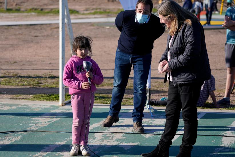 Inauguración de obras en parque Deportivo y Recreativo Siete Hectáreas 