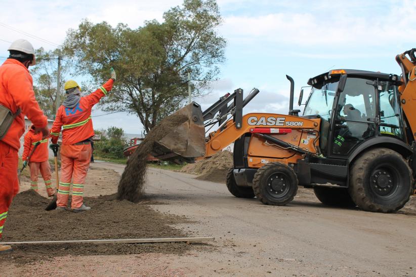 Comienzo de obras en Pescadores de Pajas Blancas en el marco del Plan ABC