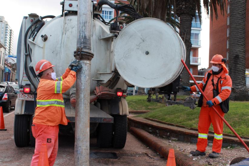 Desobstrucción de saneamiento