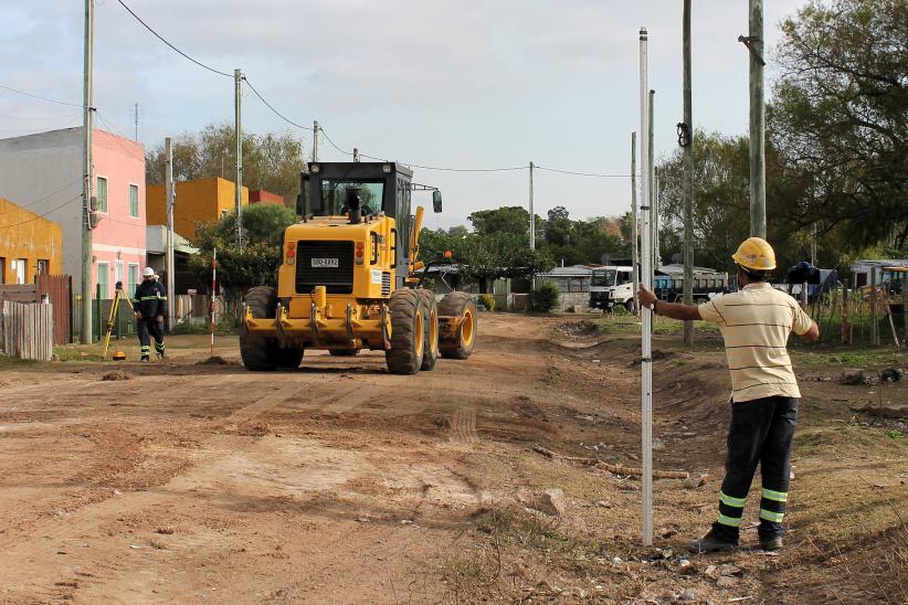 Obras en Las Cabañitas en el marco del plan ABC