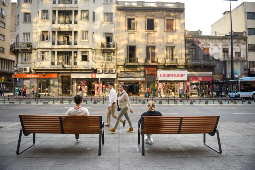 Cambios en el mobiliario urbano del Centro