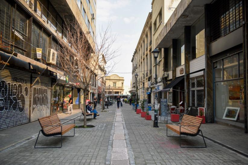 Cambios en el mobiliario urbano de la Ciudad Vieja