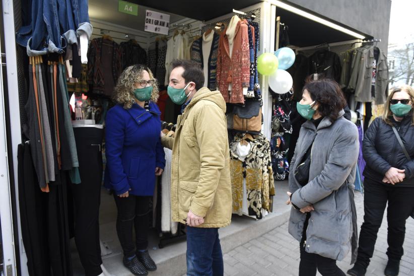 Inauguración de paseo de compras Techitos Verdes