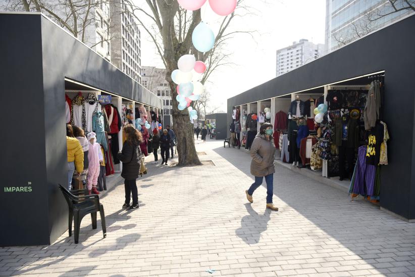 Inauguración de paseo de compras Techitos Verdes