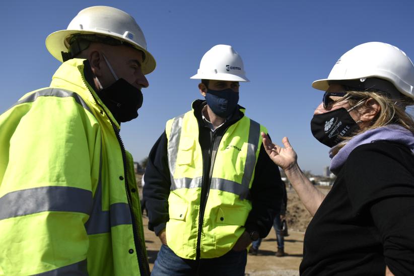 Recorrida por obras en  Ecoparque Idea Vilariño