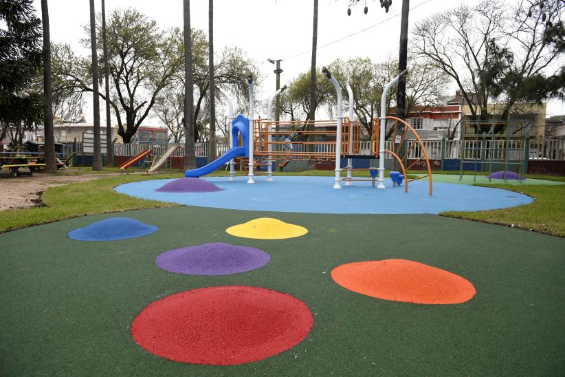 Inauguración de obras en Plaza de deportes Nº 6 «25 de Mayo» 