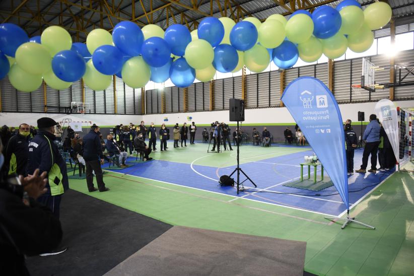 Inauguración de obras en Plaza de deportes Nº 6 «25 de Mayo» 