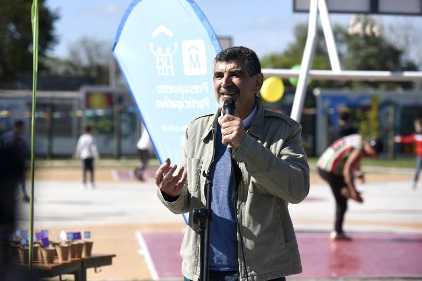 Inauguración de espacio deportivo El Campito-CEC Casavalle