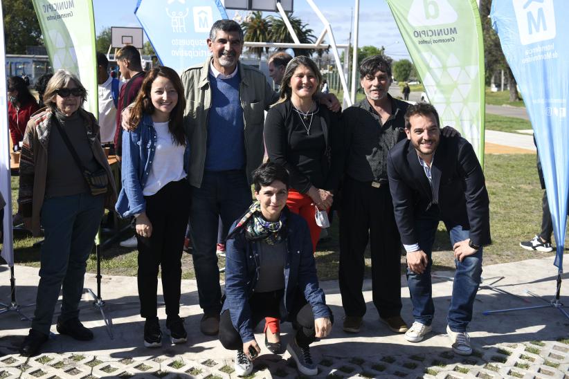 Inauguración de espacio deportivo El Campito-CEC Casavalle