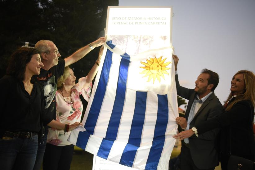 Memorial en el ex Penal Punta Carretas