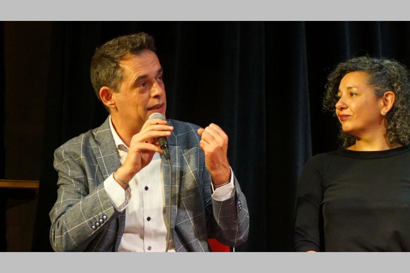 Federico Graña participa del cierre de actividades del laboratorio de activación de la economía del cuidado, La Cuida