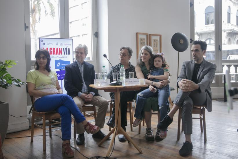 Desayuno con la prensa con motivo del estreno de la ópera La Gran Vía