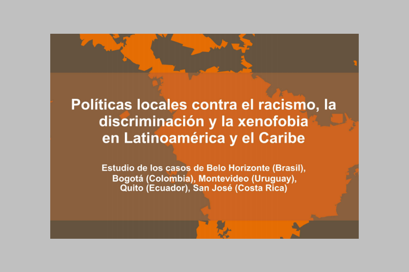 Pastilla publicación Políticas locales contra el racismo