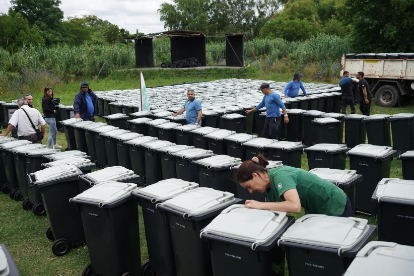 Nuevo sistema de recolección de residuos intradomiciliarios en Abayubá